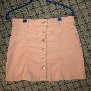 Pink jean skirt! Forever 21. Rarely worn.